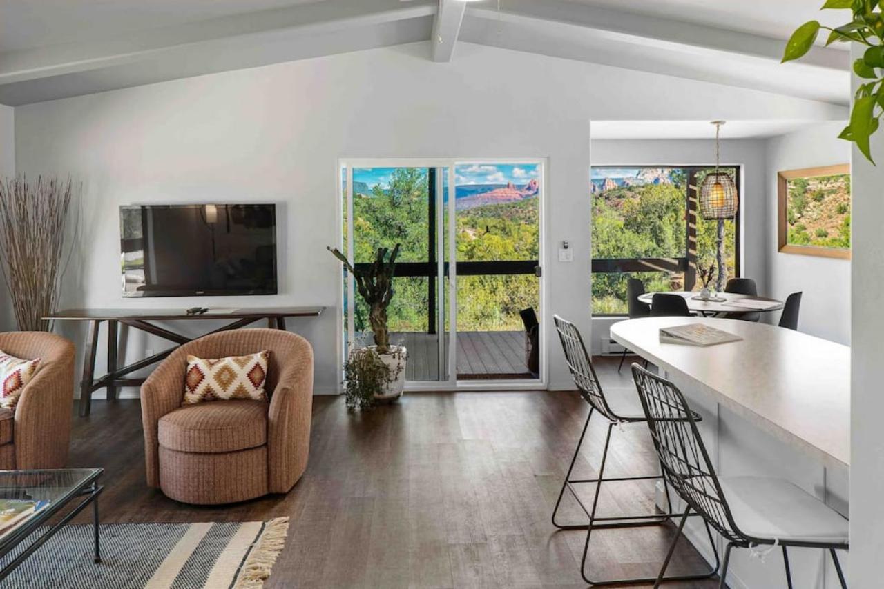 Hike Cathedral Rock And Then Cool Off In Oak Creek! Villa Sedona Bagian luar foto